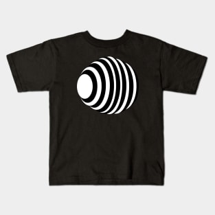 Zebra Sphere Kids T-Shirt